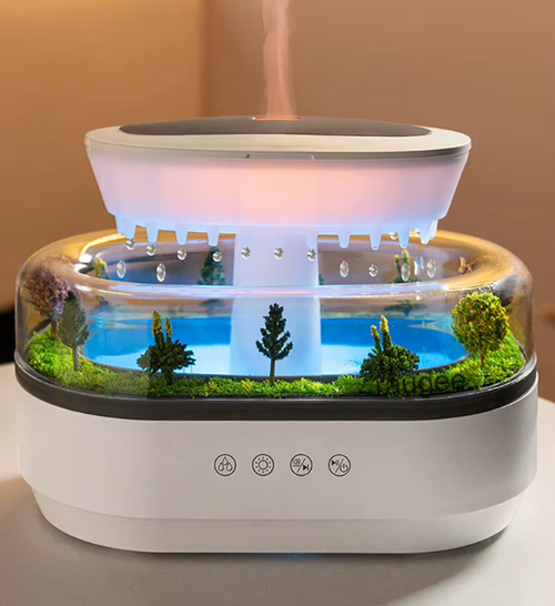 GlowForest™ – dekoracyjny nawilżacz i dyfuzor z podświetleniem RGB